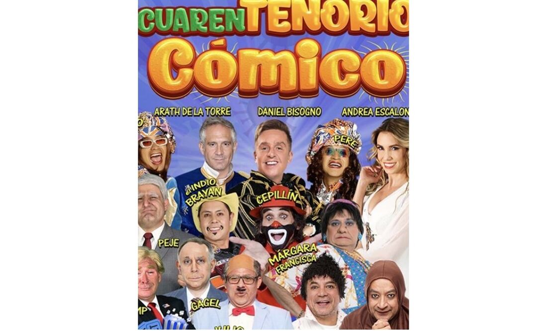 “El cuarentenorio cómico”. Foto: Captura
