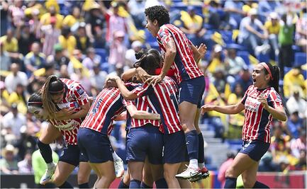 Chivas se impone ante América; las rojiblancas se adueñan del Clásico Nacional Femenil