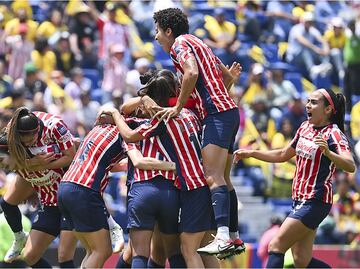 Chivas se impone ante América; las rojiblancas se adueñan del Clásico Nacional Femenil