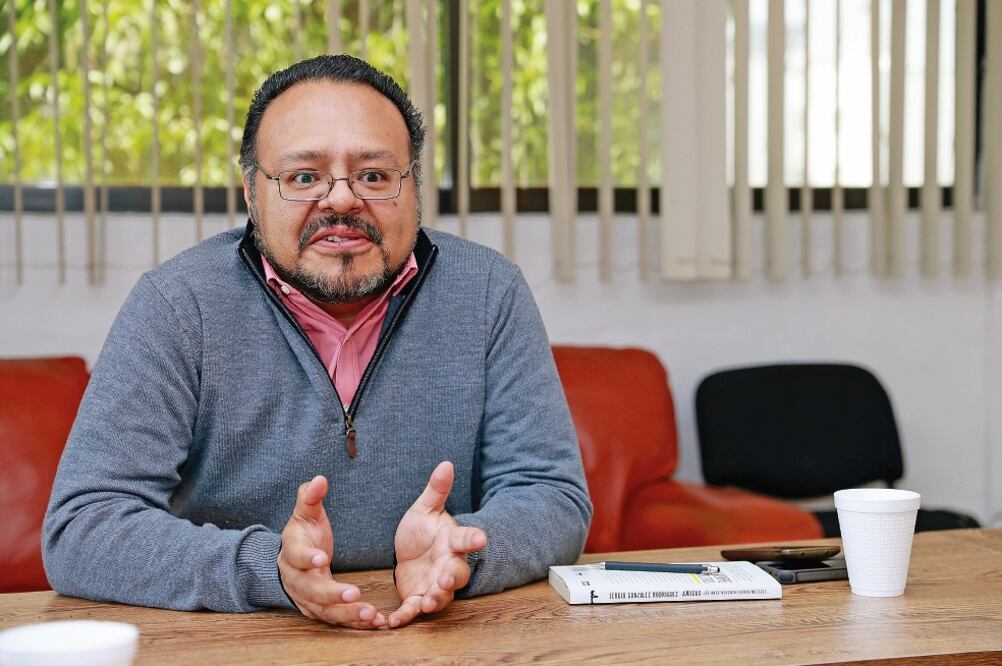 Jesús González Aceves, sobrino de Sergio González Rodríguez (FOTOS: IRVIN OLIVARES. EL UNIVERSAL)