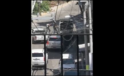 Enfrentamiento entre hombres armados y policías deja 2 muertos en Acapulco