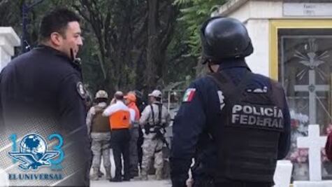 Hallan toma clandestina de combustible en panteón de Azcapotzalco