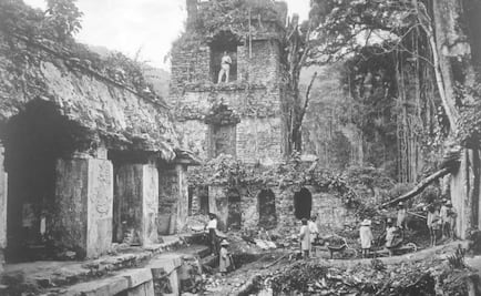 Narran el paso de viajeros en la arqueología