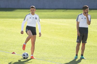 "Chicharito" sólo ve lo positivo