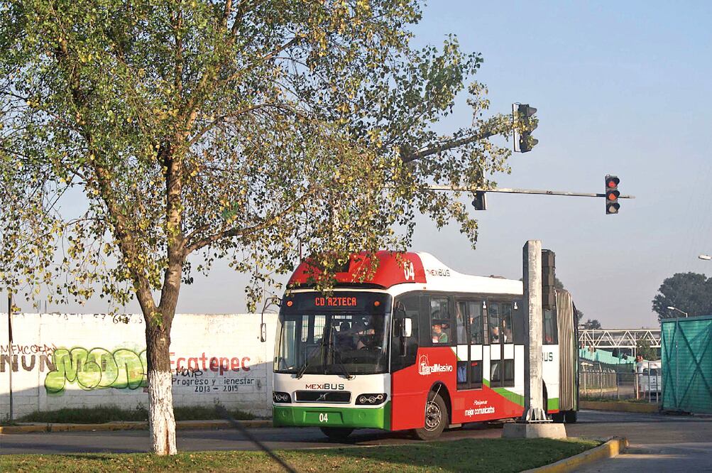 El Sistema de Transporte masivo del Estado de México modificará sus horarios de servicio el último día del año y el 1 de enero. Mexibus, Edo. Méx (ARCHIVO EL UNIVERSAL)