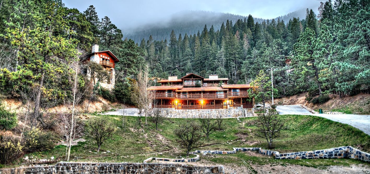 Centro de esquí Bosques Monterreal, en Arteaga, Coahuila. (Foto: Cortesía Bosques Monterreal)