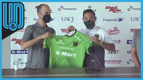 Marco Fabián fue presentado como nuevo refuerzo del FC Juárez