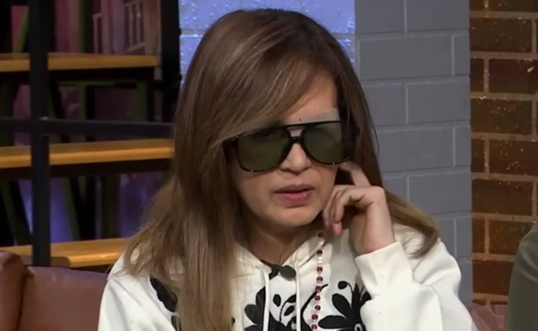 Yolanda Andrade en su más reciente programa "Montse y Joe". Foto: Captura.