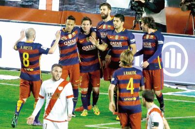 Messi guía al Barça a un nuevo triunfo