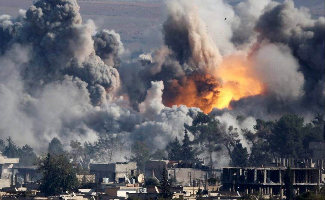 El bombardeo se realizó contra una mezquita (Foto: Reuters) 