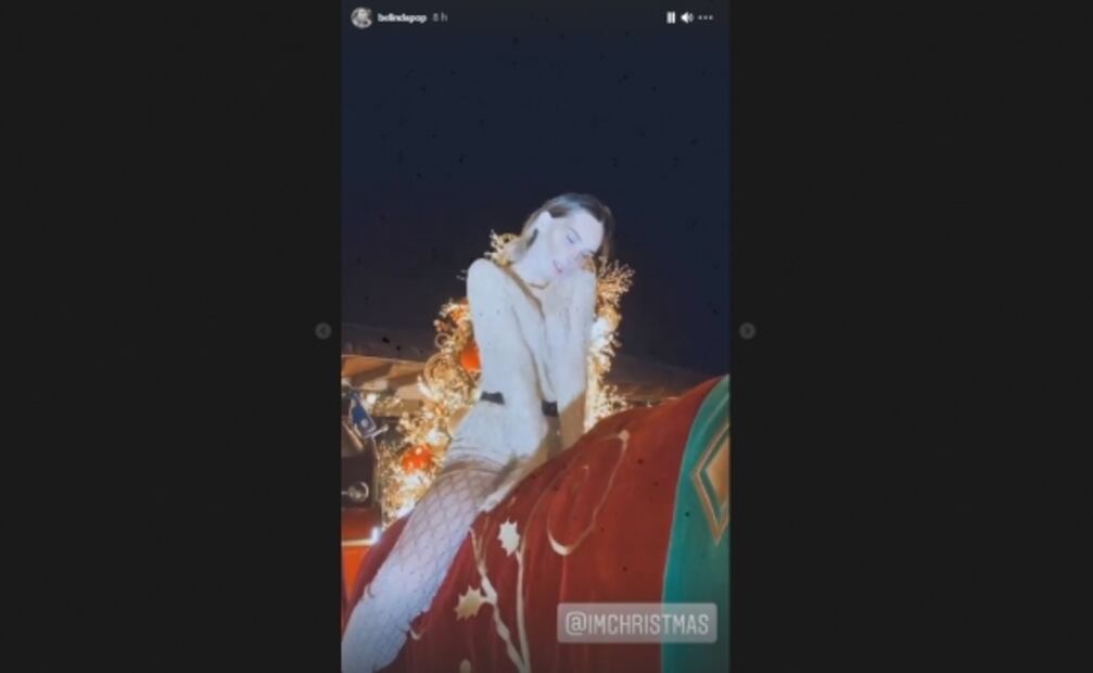 Comer insectos, la Navidad de Belinda y Christian Nodal