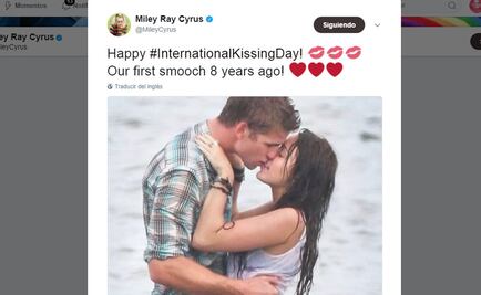 Miley Cyrus recuerda su primer beso con Liam Hemsworth