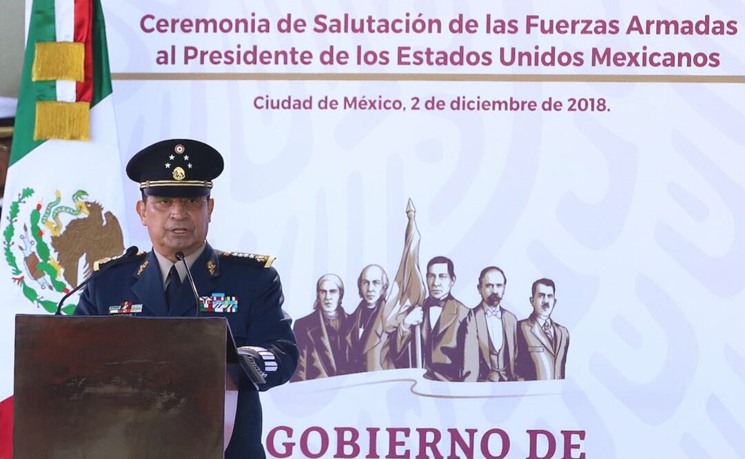 Defense Minister Luis Cresencio Sandoval revealed all the information surrounding the Culiacán operation - Photo: Berenice Fregoso/EL UNIVERSAL