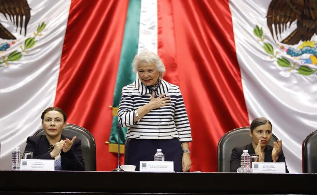 Olga Sánchez Cordero dijo que, ahora todos los migrantes que ingresen a México serán registrados. Foto: Cortesía