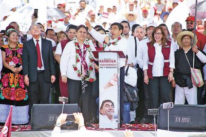 Candidatos a gubernatura hacen cierres masivos