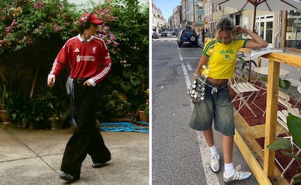 Ideas de outfits con jersey para llevar el Mundial a la oficina