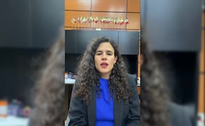 La consejera jurídica del ejecutivo federal, Luisa María Alcalde. Foto: Captura de pantalla X @LuisaAlcalde
