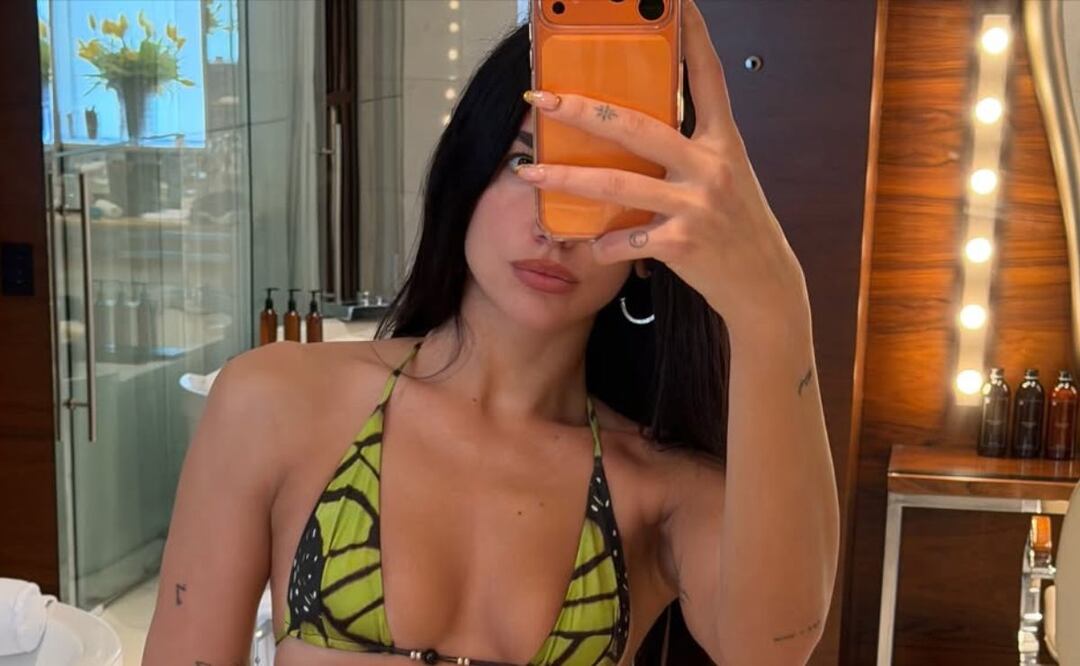 Dua Lipa lució trajes de baño en colores vibrantes en su descanso en Río de Janeiro. Foto: Instagram @dualipa