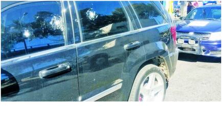 Carnicero evita robo de un millón de pesos con camioneta blindada