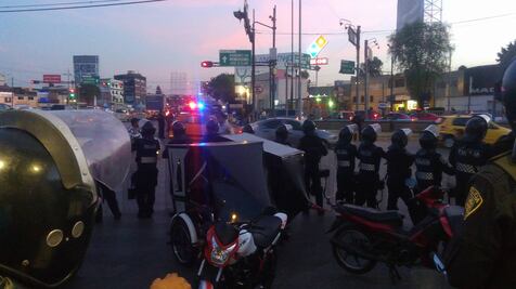 L-3 de Metrobús reanuda servicio tras protesta por gasolinazo