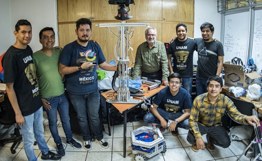 El robot de servicio Justina. Foto: UNAM