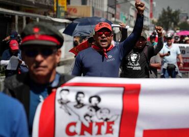 Bloqueos de la CNTE: AICM alerta por presencia de manifestantes en terminales 1 y 2