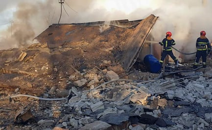 FOTOS: Rusia lanza ataque con drones y misiles a infraestructura energética de Ucrania; reportan 2 muertos