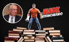 Salinas Pliego lanza dardo contra Marx Arriaga; difunde figura de acción con "megáfono de la verdad" y sello de "rechazado" 