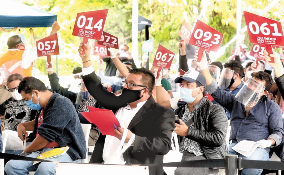 This is not the first time the Mexican government auctions illicit goods and properties - Photo: Berenice Fregoso/EL UNIVERSAL