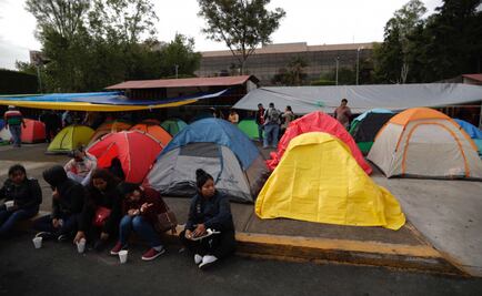 CNTE inicia bloqueo en San Lázaro