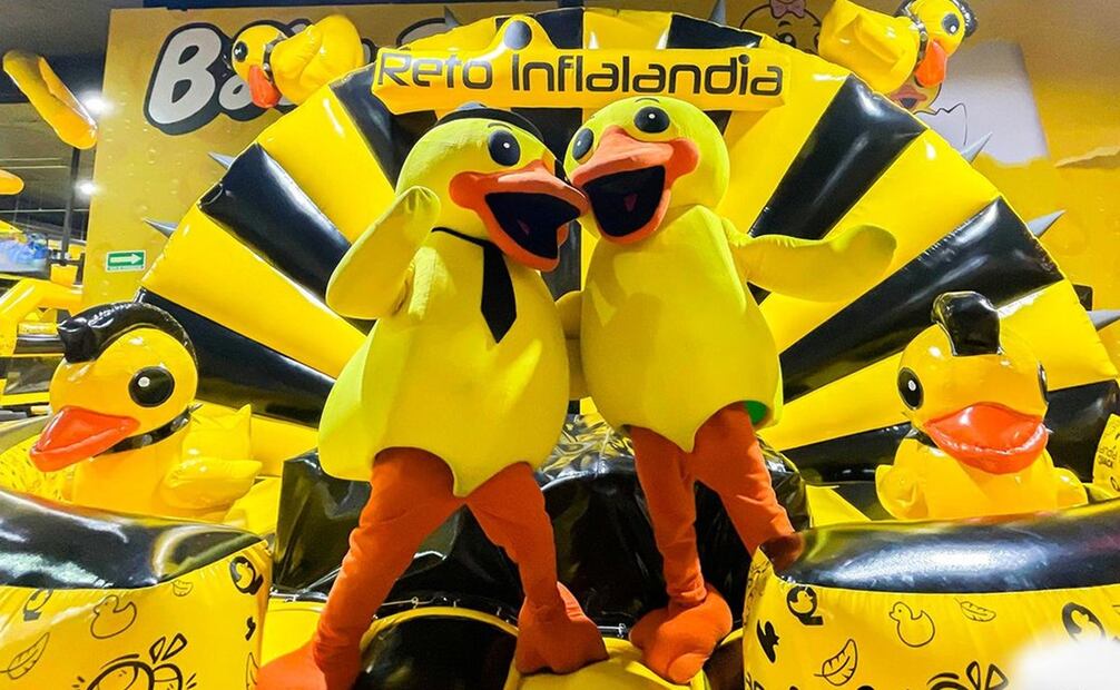 Inflalandia Cuack Coapa. Foto: Instagram @inflalandiaquack