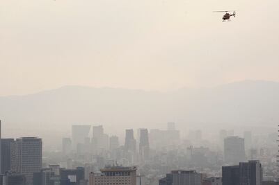 Hay muy mala calidad del aire en Valle de México