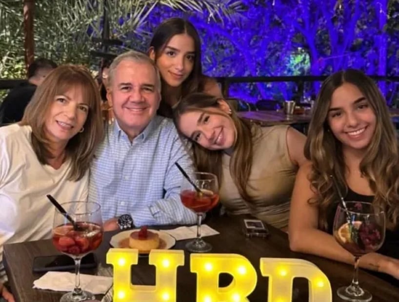 La familia Saavedra Caicedo. Foto: suministrada a El Tiempo