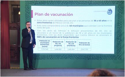 Vacunación en la frontera norte es para negociar con EU reapertura económica: Ebrard