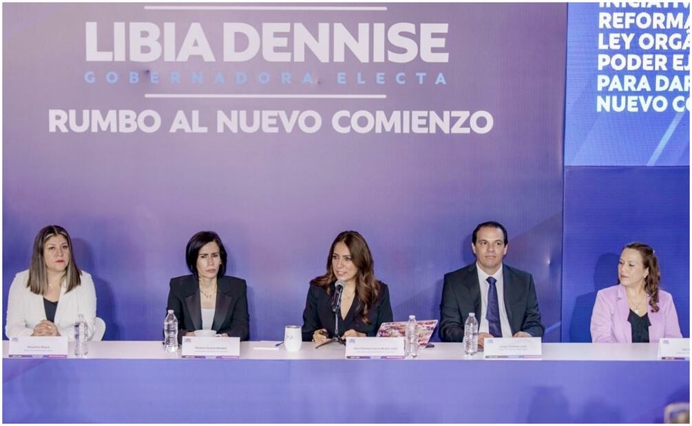 Libia Dennise García Muñoz Ledo afirma que renovarán administración de Guanajuato. Foto: Especial