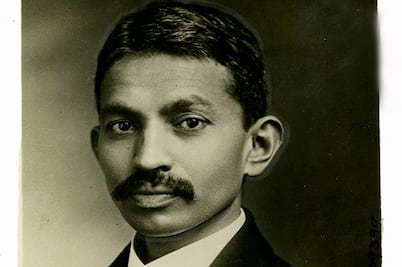 Mahatma Gandhi y Ricardo Palmerín, en un día como hoy