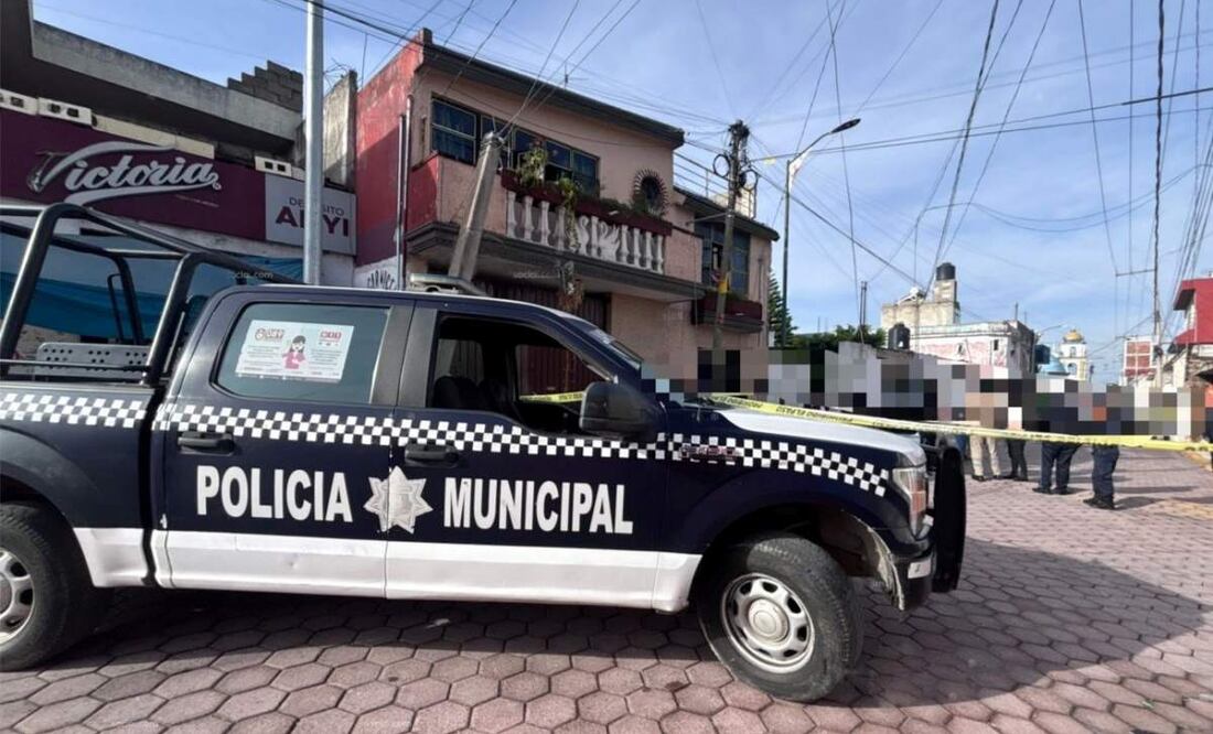 Máximo Óscar Luna Capilla fue asesinado a balazos en el barrio de San Cosme, en San Pablo del Monte, Tlaxcala (04/06/2025). Foto: Especial