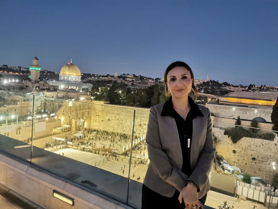 Fleur Hassan, enviada especial del Ministerio de Asuntos Exteriores de Israel quien platicó con EL UNIVERSAL sobre la situación en esa región. FOTO: Ángel Santamaría/Enviado