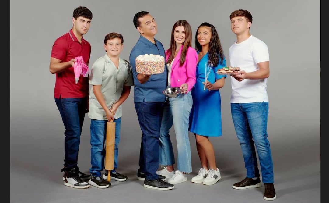 Buddy Valastro y su familia. Foto: Cortesía Lifetime