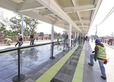 Estiman inauguración de Trolebús Elevado en julio