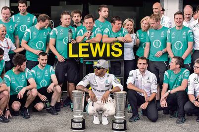 Lewis es mucha pieza para Nico
