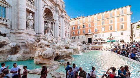 Roma pone fin a millonaria pelea con la Iglesia por la Fontana de Trevi