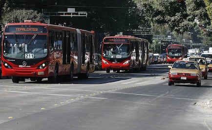 Choque de Metrobús deja un herido en Eje 4 Sur Xola 