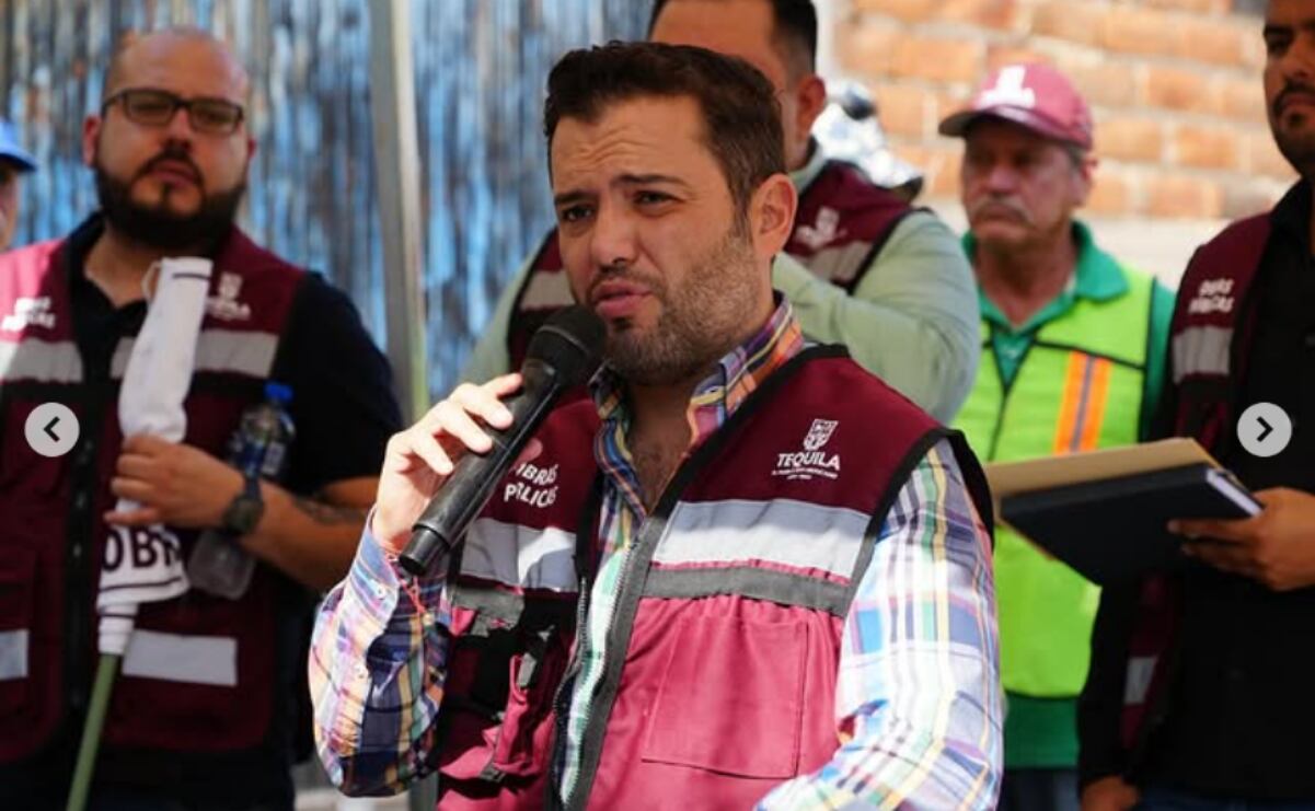 Diego Rivera Navarro, alcalde de Tequila, Jalisco, ligado al CJNG. Foto: tomada de Instagram diego_rivera_navarro