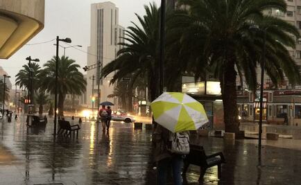 Prevén lluvias fuertes y caída de granizo en CDMX