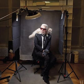 Ella es Choupette, la gata huérfana heredera de la fortuna de Karl Lagerfeld