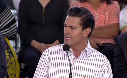 Hay que eliminar el machismo: Peña Nieto
