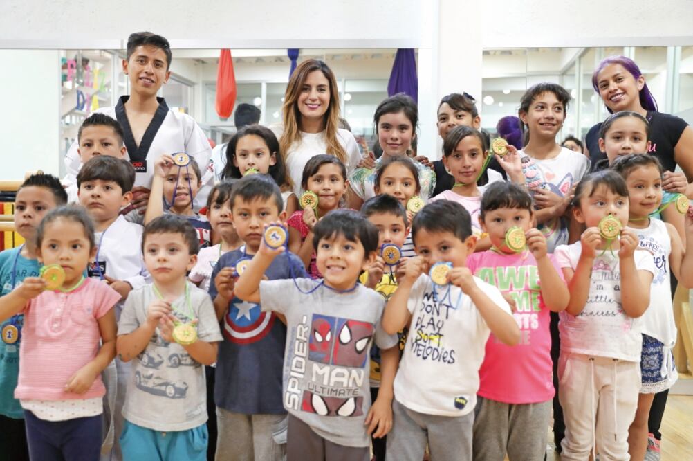 Los pequeños realizaron diversas actividades para divertirse (FOTOS: GERMÁN ESPINOSA. EL UNIVERSAL)