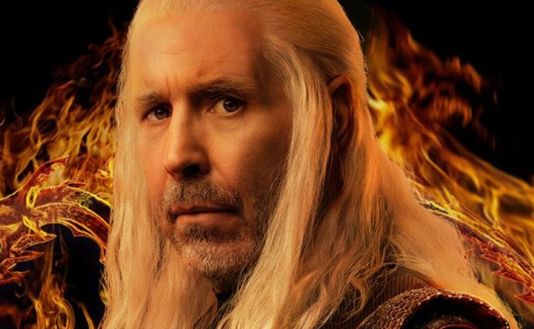 El rey Viserys de La Casa del Dragón. Foto: Twitter @Masclarowater