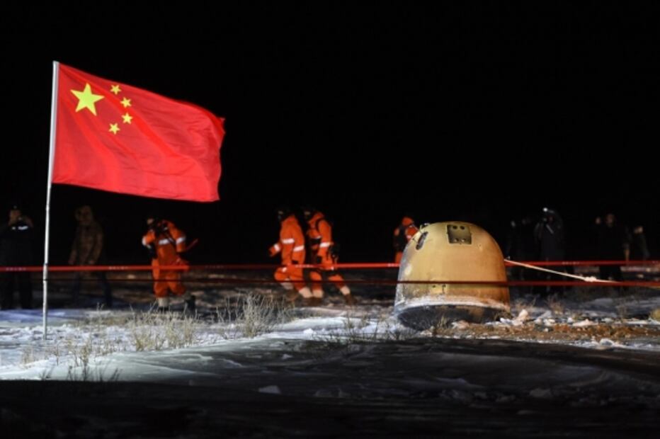 China está dispuesta a compartir muestras lunares con EU y el resto del mundo